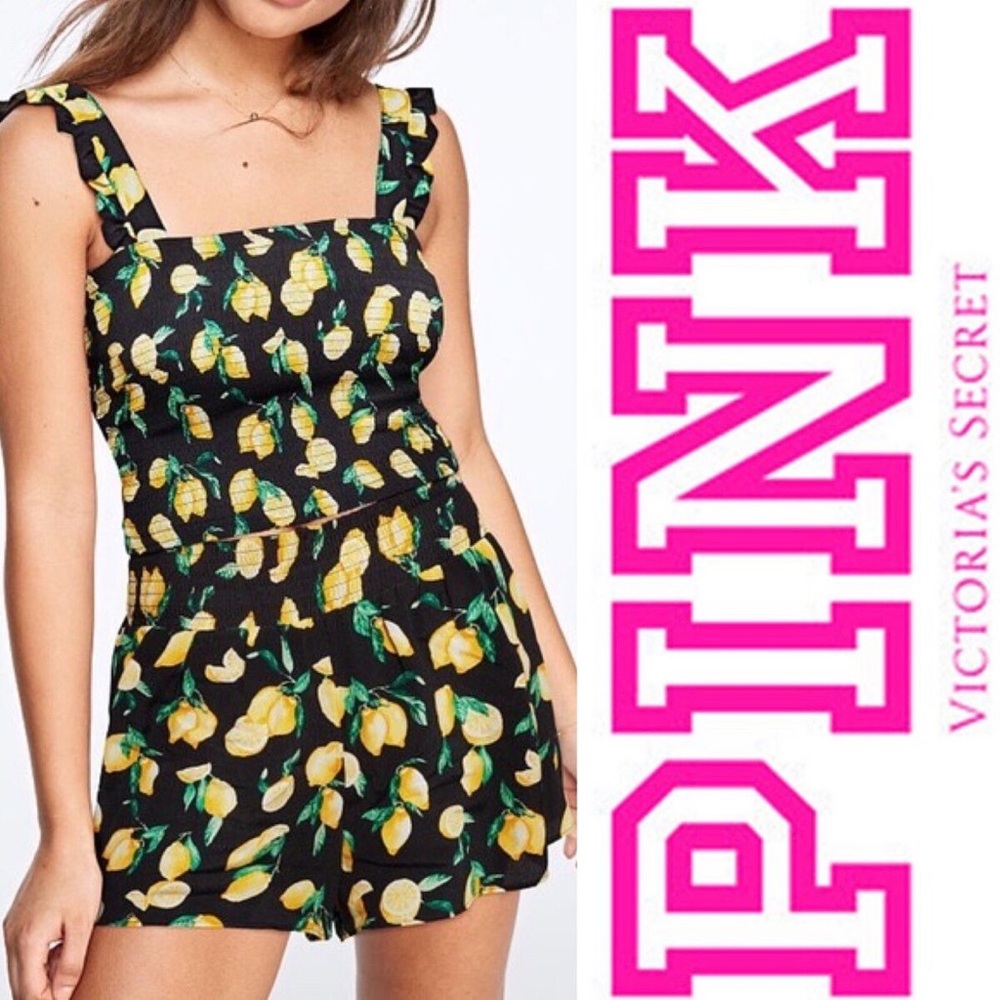 Victorias Secret PINK lemon shorts size small